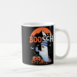 Süßer Boo-Geist Halloween-Kürbis-Bier-Trinken Sok Kaffeetasse