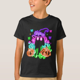 Süßer Boo Halloween Geist Hexe Kürbis Trend Hall T-Shirt