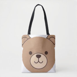 Süßer Brauner Bär Maßgeschneiderter Plüsch-Teddy Tasche