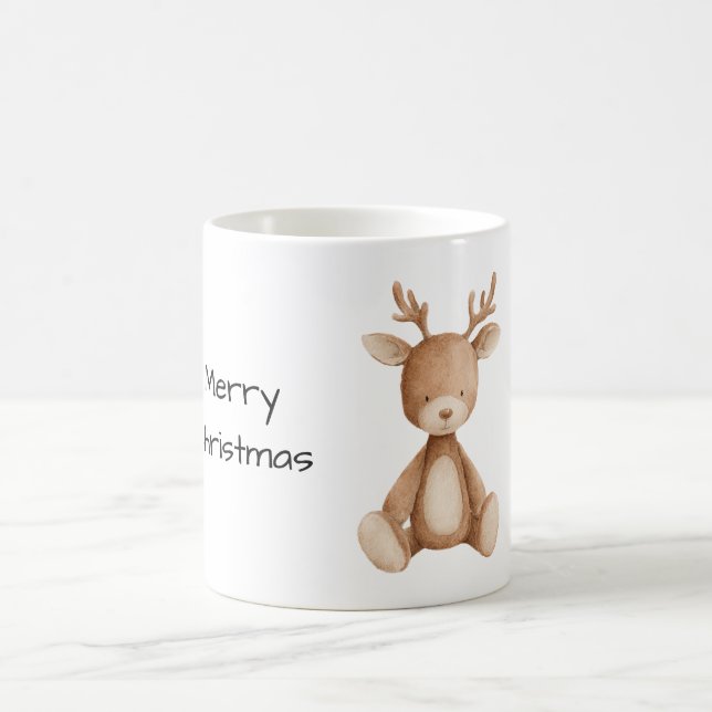 Süßer Brauner Hirsch Kaffeetasse (Mittel)