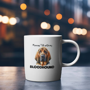 Süßer Browns Morning Tea Bloodhound Tasse