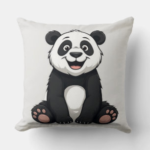 Süßer Cartoon-Baby-Panda Kissen