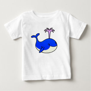 Süßer Cartoon-Delfin Baby T-shirt