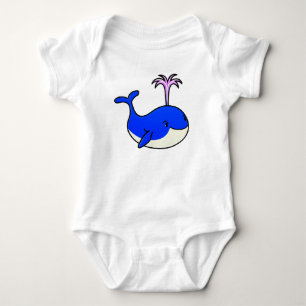 Süßer Cartoon-Delfin 🌊 Zauberhaftes Geschenk für Baby Strampler