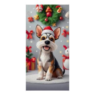 Süßer Cartoon-Hund Poster