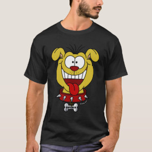 Süßer Cartoon-Hund Spike T-Shirt