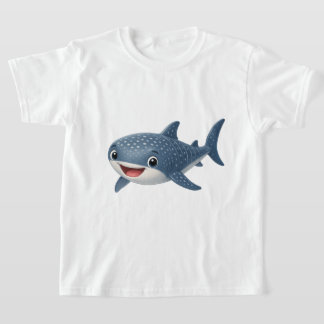 Süßer Cartoon-Walhai T-Shirt