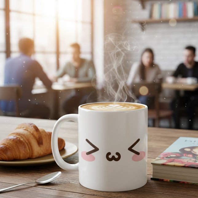 Süßer Charakterstil Kaffeetasse (Von Creator hochgeladen)
