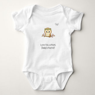 Süßer Chibi-Babykauz mit individuellem Namen Baby- Baby Strampler