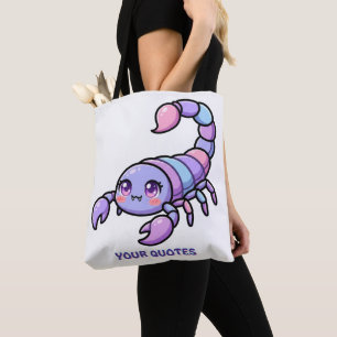 Süßer Chibi-Skorpion-Tierkreis Tasche