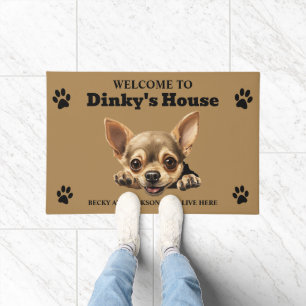 Süßer Chihuahua-Hund Fußmatte