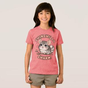 Süßer Chinchilla-Charm Tri-Blend Shirt