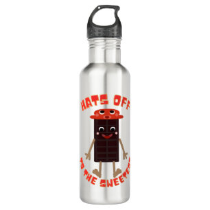 Süßer Choco-Bar-Buddy: Kawaii-Chocolate-T-Shirt Edelstahlflasche