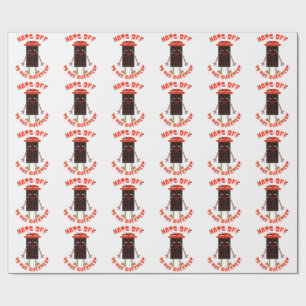 Süßer Choco-Bar-Buddy: Kawaii-Chocolate-T-Shirt Geschenkpapier
