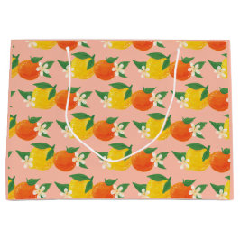 Süßer Citrus Geschenktasche Große Geschenktüte