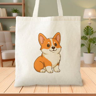 Süßer Corgi-Hund Tragetasche