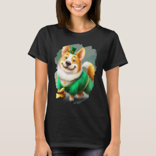 Süßer Corgi Leprechaun Hund St. Patricks Tag  5 T-Shirt