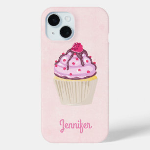 Süßer Cupcake mit Himbeere nach oben title_seo2