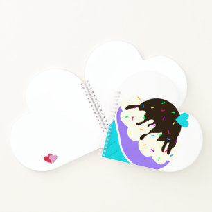 Süßer Cupcake Notizbuch