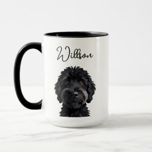 Süßer Dachshund-Hund Wasserfarbe Tasse