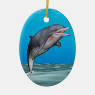 Süßer Delfin Keramikornament