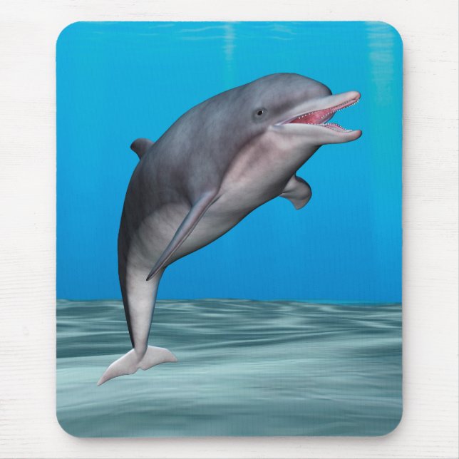 Süßer Delfin Mousepad (Vorne)