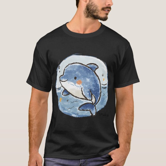 Süßer Delfin T-Shirt (Vorderseite)