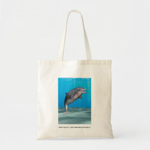 Süßer Delfin Tragetasche