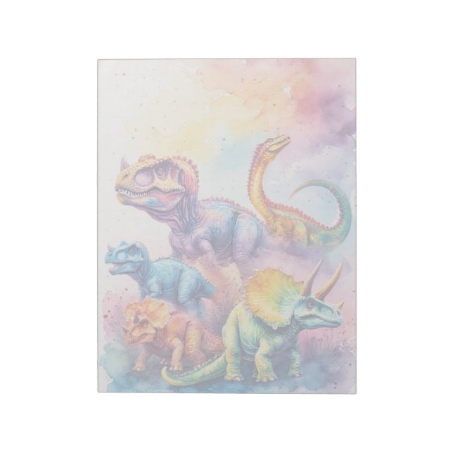 Süßer Dino Notizblock (Rotiert)
