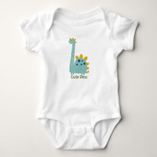 Süßer Dino personalisierter Baby-Body Baby Strampler