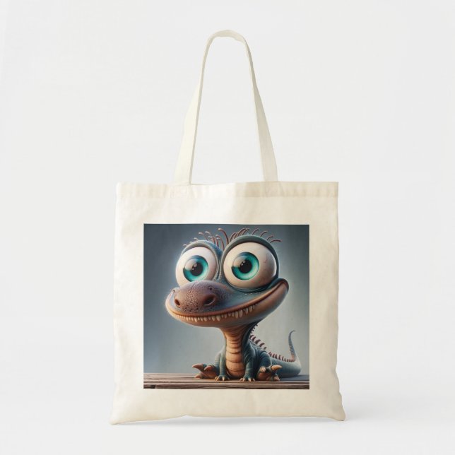 Süßer Dino Tragetasche (Vorne)