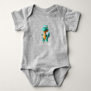 Süßer Dinosaurier-Baby-Body Baby Strampler