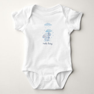 Süßer Dinosaurier-Baby-Body - Weicher Einteiler au