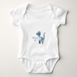 Süßer Dinosaurier Baby Strampler