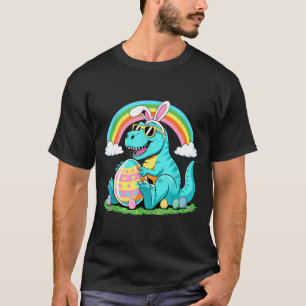 Süßer Dinosaurier Bunny Ei Glücklicher Ostrawr T R T-Shirt