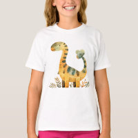 Süßer Dinosaurier-Cartoon – Lustiges Dino-Shirt fü
