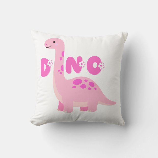 Süßer Dinosaurier 🦕  Kissen (Vorderseite)