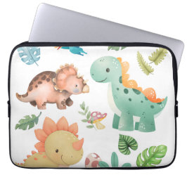 Süßer Dinosaurier Laptopschutzhülle