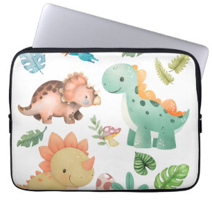 Süßer Dinosaurier Laptopschutzhülle