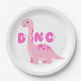 Süßer Dinosaurier 🦕  Pappteller