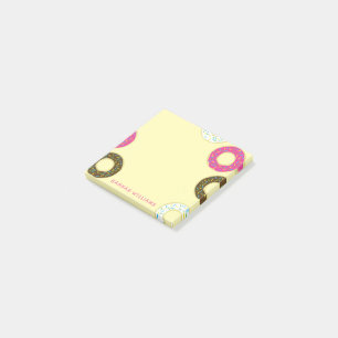 Süßer Donut Kids-Doughnut-Notizblock Post-it Klebezettel