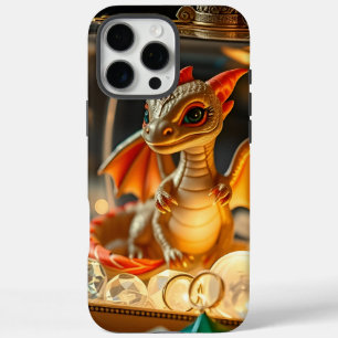 Süßer Drache in einer Schmuckschachtel iPhone 16 Pro Max Hülle
