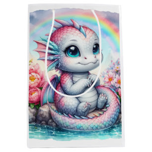 Süßer Drache Mittlere Geschenktüte