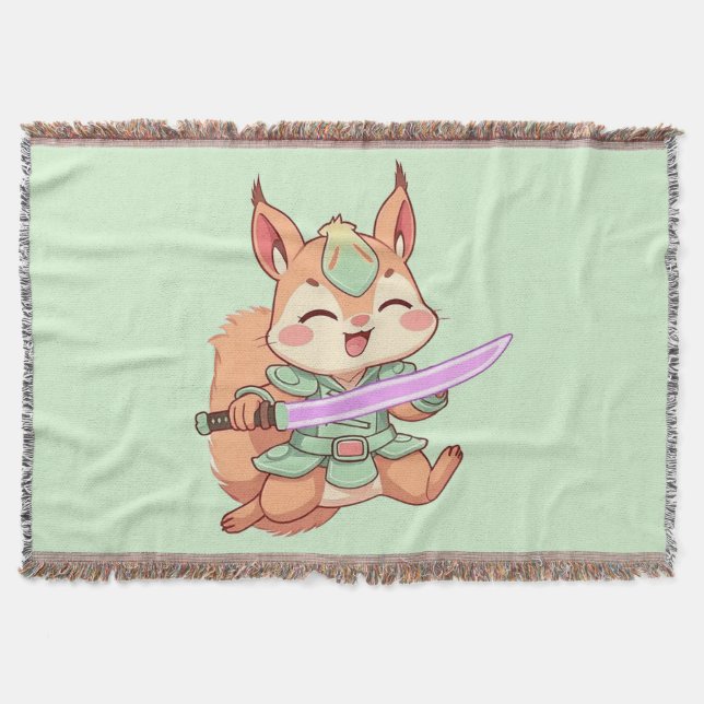 Süßer Eichhörnchen-Samurai. Decke (Vorderseite)