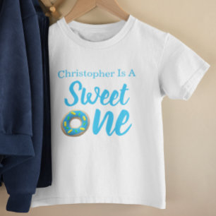 Süßer Einziger Donut 1. Geburtstag Baby T-shirt