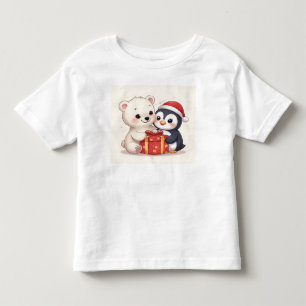 Süßer Eisbär Pinguin Baby Jersey Tee