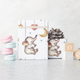 Süßer Elefant  Geschenkpapier