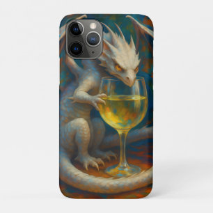 Süßer Elfenbeing-Drache & Weißwein-Fantasy-Kunst Case-Mate iPhone Hülle