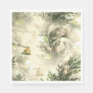 Süßer Engel Marmor Papier Serviette