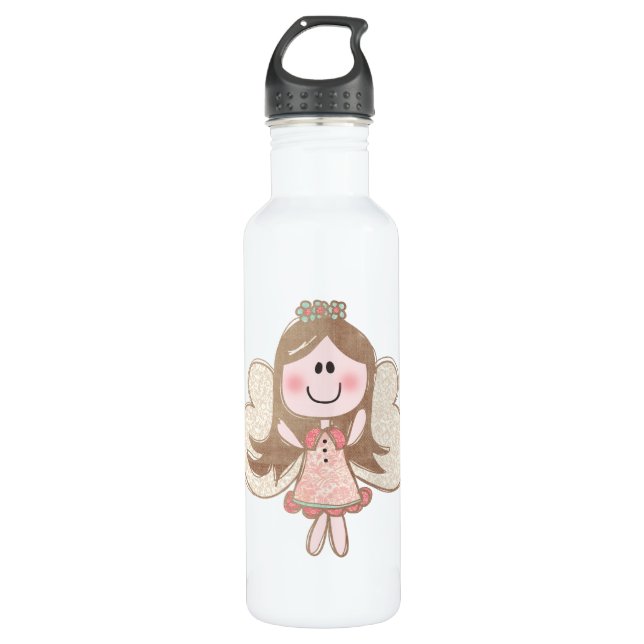 Süßer Engel Trinkflasche (Vorderseite)